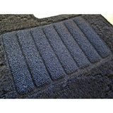 Phoenice Car Mat, Floor Mat, Domestic Production, Toyota Prius 30 Series, Early Models, Wave Black, Anti-Slip Shape, Non-Slip, Car Mat (CAR GOODS SPECIALTY SPECIALTY)