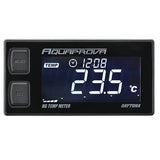 DAYTONA AQUAPROVA 72813 Motorcycle, Oil Temperator / Water Temperature / Voltmeter, Digital, WaterProof, Backlight, HG Series, Temp Meter
