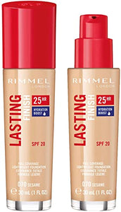 Rimmel Lasting Finish Foundation 070 Sesame (Light Beige) 30ml