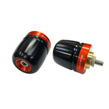 BIKERS BK-H0554-ORG BURWEIGHT ADV150 PCX PCX150 PC160 Aluminum Bar End, Orange