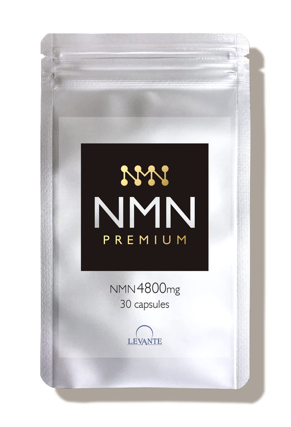 Levante NMN Supplement 4800mg High Purity 100% Made in Japan 1 Tablet per Day 30 Days Resveratrol Coenzyme Q10 Tryptophan