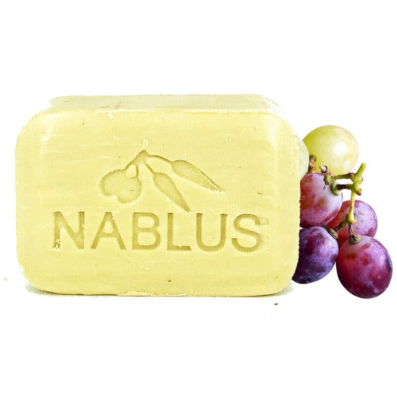 NABLUS SOAP No Additives Fully Organic Soap Face Wash & Body Grape (Firmness/Elasticity) 100g