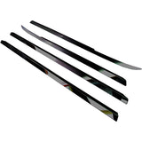 BRIGHTZ Vellfire 20 25 Super Mirror Real Black Plating Stainless Steel Window Mall 4PC [Win-BLA-027] ANH20W ANH25W GGH20W GGH25W GGH ANH20 ANH20 ANH20 GGH25 GGH25 GGH25 H20 H25 Vellfire Belfire Belfire Vellfire Vellfire Belfire Belfire 4883