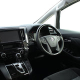 REAL (Real) Steering [30 Vellfire/30 Alphard] Original Series Blackwood H30-BKW-BK-VEL