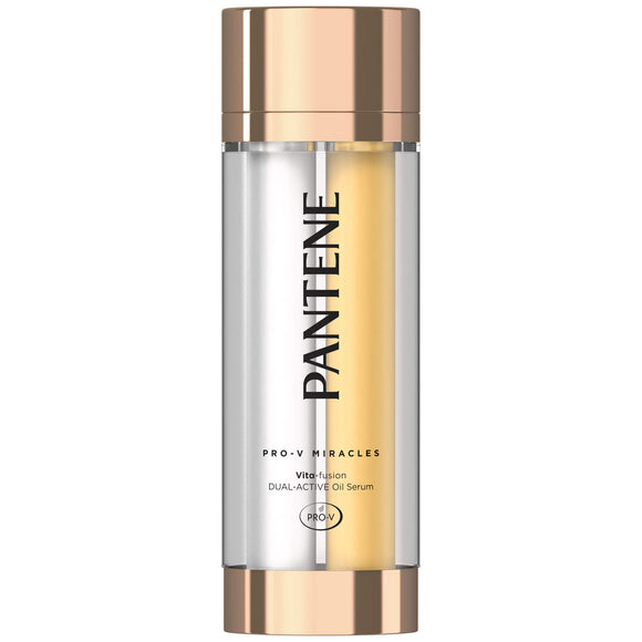 Pantene Miracles Vitafusion Dual Active Oil Serum Hair oil and hair milk 2-layer treatment that does not wash off High-quality serum formulation For serious dryness and swells Normal product 21g