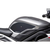PRINT HDR Tank Side Pad Black Daytona 675/Street Triple HDR235