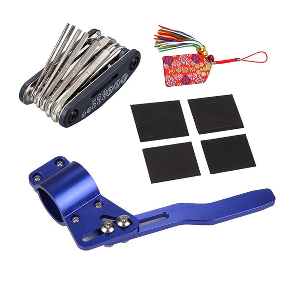 Turn Signal Lever Diameter 0.7 -1.1 Inches (18-28 mm) Compatible Positioning Up Kit, Blue (Mounting Tool Set with Charms) For Steering and Adjusting