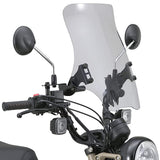 DAYTONA RS Series 16885 Motorcycle Screen CT125 (20-21), Long, Clear