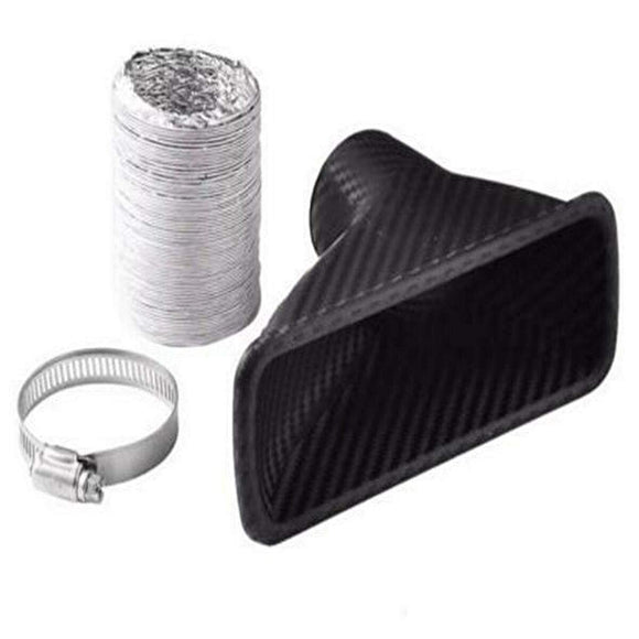 Clear Rack Universal Dry Carbon AIR Intake Dust Recurs Mounting Dust Bumper Dust Dust Dress Up