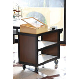 Yamako Tilt Box, Made in Japan, Flexible Lid, 14.4 x 15.6 x 6.5 inches (36.5 x 39.5 x 16.5 cm), Commercial Use, Wood, White Wood