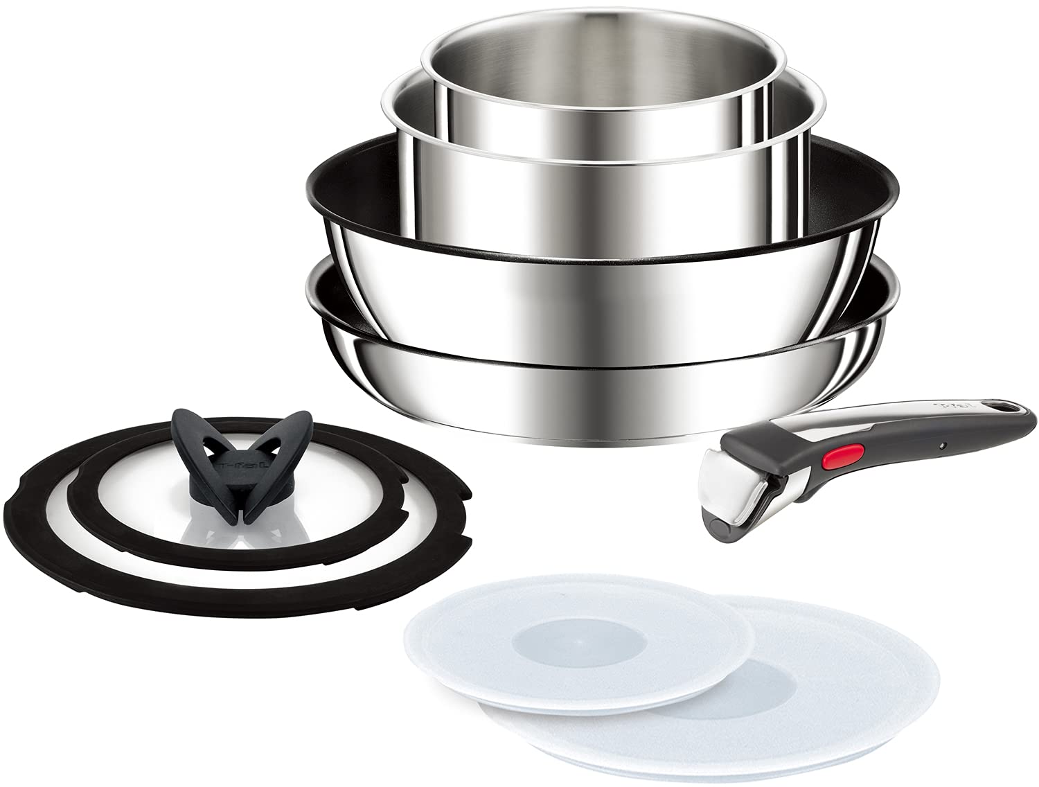 Tefal L97090 Ingenio Neo Induction Stainless Steel Unlimited Pot and F –  Goods Of Japan
