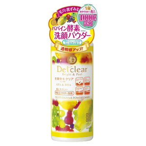 DET Clear Bright & Peel Fruit Enzyme Powder Wash 75g (Made in Japan)