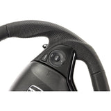 KENSTYLE (Kenstyle) Original steering HA03 Honda A type shuttle (GP7/GP8/GK8/GK9) All black leather (Silver Stitch) Steering Wheel Ha03