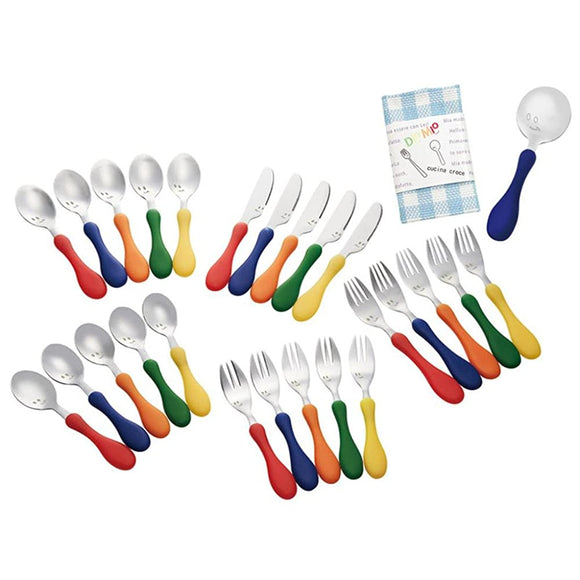 Diomio 346-156 Plastic Handle Cutlery Set of 27