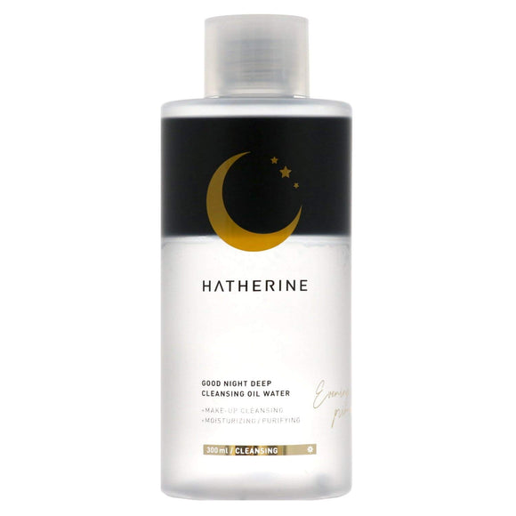 HATHERINE Good Night Deep Cleansing Oil Water (makeup remover cleansing) 300ml