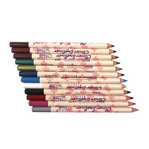 Eyeliner Pencil 12 Colors Eyeliner Pen Makeup Waterproof Eyeshadow Pencil Cosmetic Set