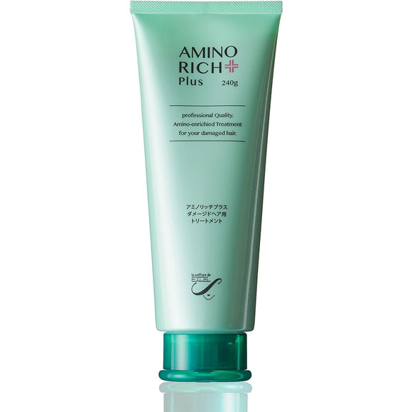 + ar amino rich + Amino rich treatment for damaged hair Contains carefully selected amino acids Amino acid treatment Scalp 240g Plant-derived damage repair