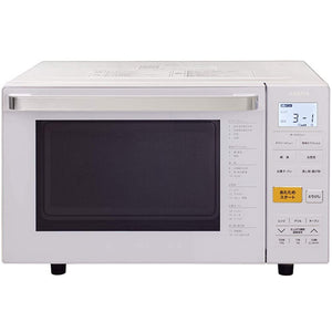 Yamazen YRJ-F181V Oven Microwave 4.8 gal (18 L), Flat Type, One-Touch Menu Included, Square Plate Included, White