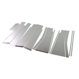 Brightz Elgrand E52 PE52 PNE52 TE52 TNE52 Ultra Mirror Stainless Plated Pillar Panel for 14 PC [PIL-SIL-142] 6157