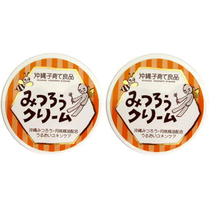 Okinawa Childcare Quality Beeswax Cream 25g x 2 pieces