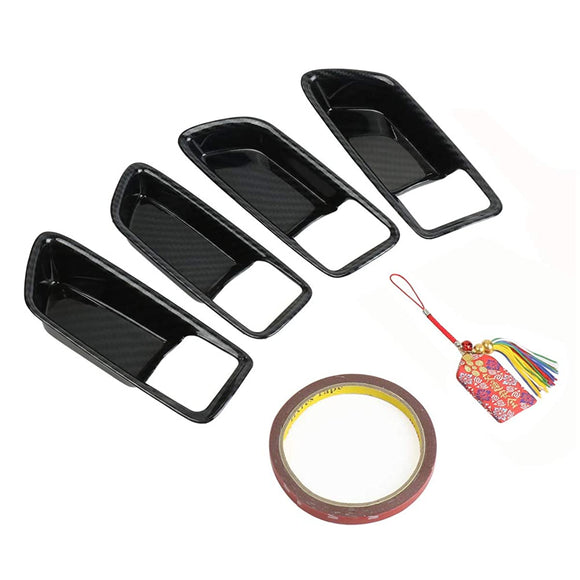 TOYOTA COROLLA Sports 210 Series Carbon Inner Door Handle Bowl Set of 4 (Double SideD Tape, Amount Included)