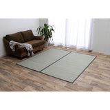 Ikehiko Corporation #5385050 Bamboo Rug, Carpet, Mat, York, 6 Edoma Mats, Gray, Backing, Cushion, Natural Material, Durable, Antibacterial, Odor Resistant, Deodorizing, Easy Cleaning