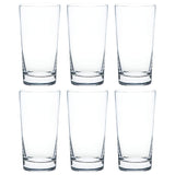 Toyo Sasaki Glass T-20117HS Glass Tumbler, Knack HS, Clear, Approx. 15.2 fl oz (450 ml), Pack of 6