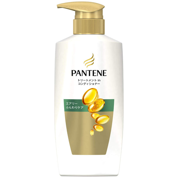 Pantene Conditioner Airy Fluffy Care Treatment Conditioner Pump 400g