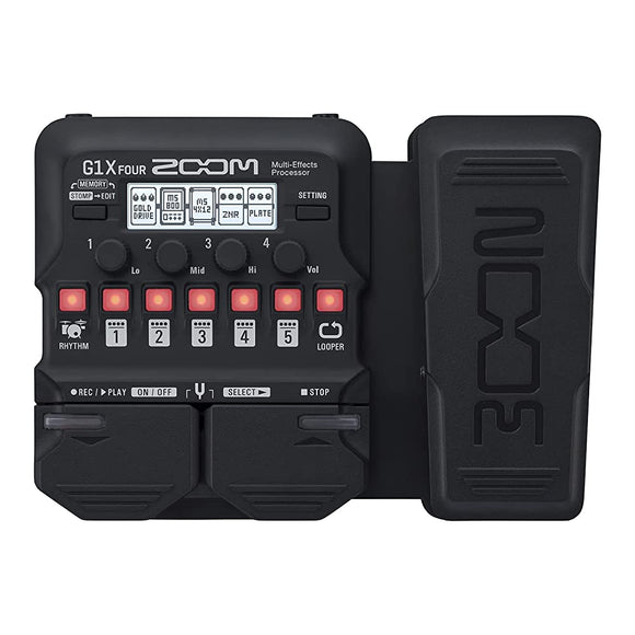 ZOOM G1X FOUR Multi-Effector for Guitar