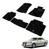 Phoenice Car Mat, Floor Mat, Domestic Production, Toyota Crown Hybrid 210 Series, Wave Black, Wave Black, Anti-Slip Shape, Non-Slip, Car Mat (CAR GOODS SPECIALTY STORE)