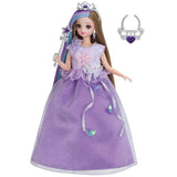 Licca-chan Dress Kirachen Dress Set Purple Flower Princess