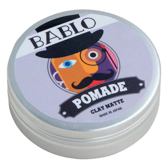 Bablo Pomade Clay Matte Hair Wax Hair Styling Men's Water-Based Hair Grease Made in Japan