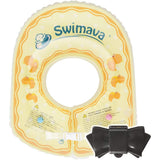 Swimava Body Ring (Genuine Japanese Product) (Baby SizeDuck Yellow) (6 Months to 2 Years) Butt Wiping Lid Ponte