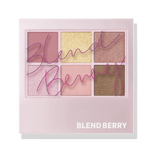 BLEND BERRY / Aura Creation / 002 Pepper Berry & Aurora / 6g / Eyeshadow / Eyeshadow Palette