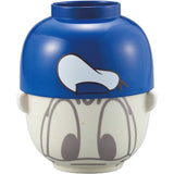 Disney Donald Duck SAN2307-3 Hat, Soup Bowl, Rice Bowl Set, Large