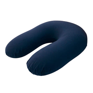 MOGU (Mog) Bead Cusion Cover, Navy, Powder Support, Navy Blue