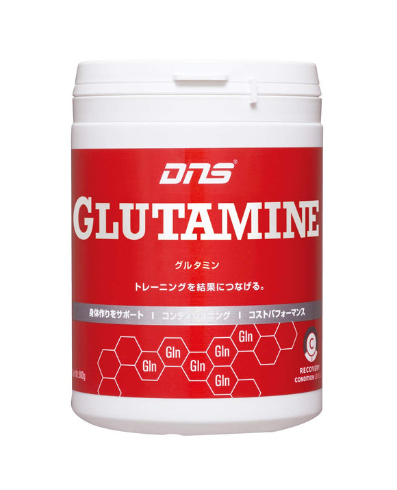 DNS Glutamine Powder, 10.6 oz (300 g) per day, Approximately 0.2 oz (5 g) per day), Amino Acids Training Supplement