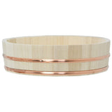 Umezawa 193339 Wooden Rice Stand, 13.0 inches (33 cm), Yoshino White Cedar, 5 Cups, Made in Japan