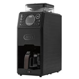 Toffee K-CM9-RB Custom Drip Coffee Maker with Fully Automatic Mill, Drip Bean Grinder, Stepless Grinding, Temperature Settings, 3 Levels of Flavor, Timer Function, Cleaning Mode