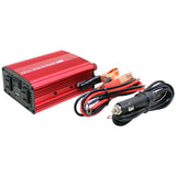 Meltec Siv-301 Car Inverter, 2-Way (USB & Outlet), DC 24V, 2 Outlets (120W/300W), 1 USB 2.4a, Quiet Type
