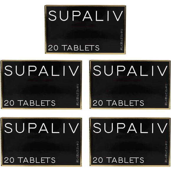 SUPALIV supplement [patented] Domestic production / 8 types of useful ingredients / No synthetic substances (20 tablets) (5 boxes)