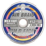 Fishing Fighters PE Line Airbraid Wildeight Vertical PE 300m 1.2 24.5lb 5 Color Coded FF-ABWV300-1.2