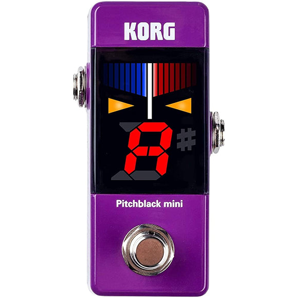 KORG PB-MINI PU Guitar Bass Pedal Tuner Pitchblack mini PU Purple