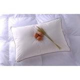 Danfill JPA121-AKF01G Fiveil Pillow with Premier Satin Pillow Cover, White, Regular