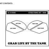 STOMPGRIP (stomp grip) traction pad tank kit ICON clear ZX-10R 11-19 55-14-0040