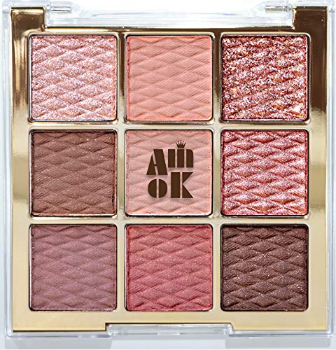 Mac Planning AMIOK Soft Clay Beam Eyeshadow Palette 09 Pink Lavender Korean Cosmetics 1