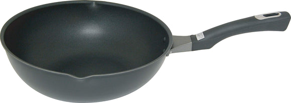 Ushiyama Frying Pan, 11.0 inches (28 cm), Made in Japan, For Gas Fires