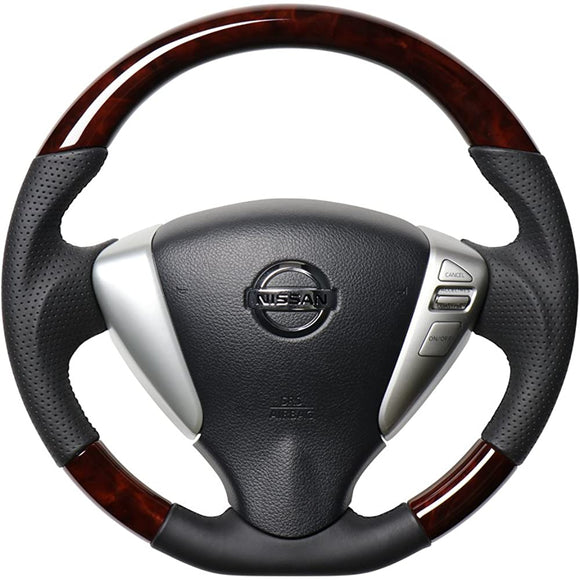 REAL (Real) Steering [Serena (C26)] Brownwood NSA-BK-SER