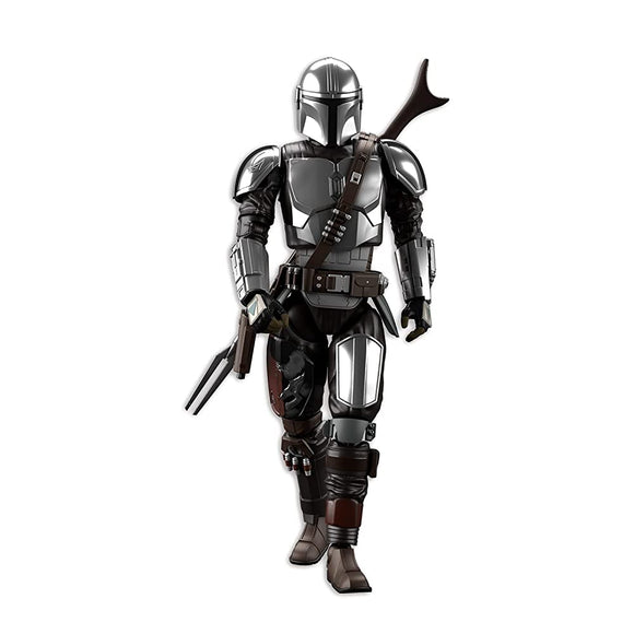 Star Wars The Mandalorian (Besker Armor) Silver Coated Version, 1/12 Scale, Color-Coded Plastic Model