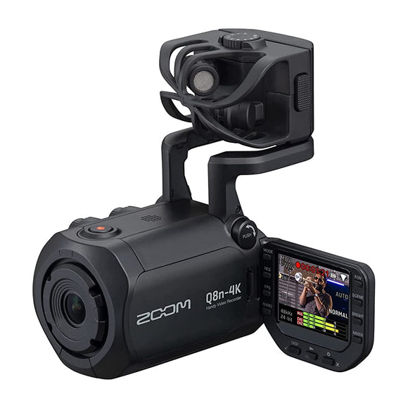 ZOOM Q8n-4K 4K Image Quality Handy Video Recorder Live Streaming, Video Shooting, 2021 Released
